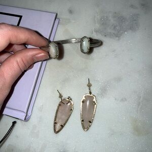 Kendra Scott bracelet and earrings